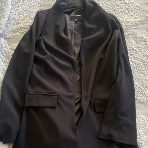 Fashion Nova Elegant Charcoal Jacket